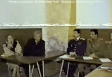 Nicolae Ceaușescu's Trial and execution