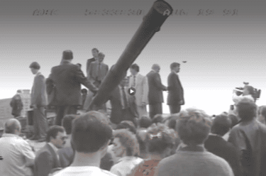 Day one of the 1991 USSR Coup Attempt