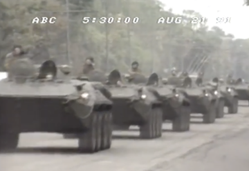 Day three of the 1991 USSR Coup Attempt