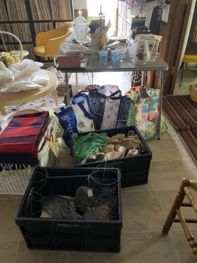 Boxes and Bags of Vintage items